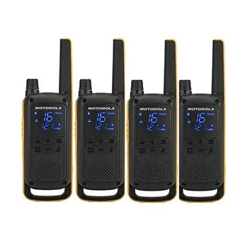 Walkie-Talkie Motorola T82 Extreme (4 Pcs) Black Yellow
Walkie-Talkie Motorola T82 Extreme (4 Pcs) Black Yellow