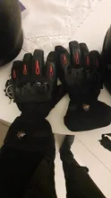 Guantes de motocicleta para carreras, impermeables, a prueba de viento, de cuero cálida, para ciclismo, frío, para invierno, envío gratis
