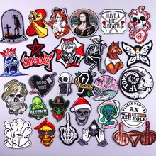 Skull Iron On Embroidered Patches For Clothing Thermoadhesive Patches On Clothes Badge Stickers For Clothes Applique Stripe DIY
Skull Iron On Embroidered Patches For Clothing Thermoadhesive Patches On Clothes Badge Stickers For Clothes Applique Stripe DIY