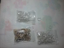 50 Uds 16,5mm estrella de oro anillas, conectores de anillos partidos adornos de artesanía de bricolaje espaciador perlas para joyería encontrar hacer