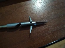 4 Uds pesca flecha para Honda disparó Flecha de catapulta cabeza 160MM la guerra-la flecha de caza tiro consejos dardos al aire libre Accesorios