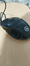 Ratón óptico LED ajustable para Gaming, 2400DPI, profesional, ergonómico, para PC, portátil, con cable USB