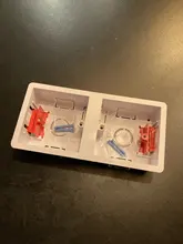 2-Gang Dry-Lining-Box Switch-Box Cassette Gypsum-Board Wall-Socket Coswall Plasterboad-Drywall