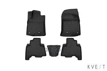 Kvest 3D car mats in interior fit for Toyota lc-150 Prado, 2013-, 5 PCs (Polyurethane, gray, black) kvest art. Kvesttyt00002kg
Kvest 3D car mats in interior fit for Toyota lc-150 Prado, 2013-, 5 PCs (Polyurethane, gray, black) kvest art. Kvesttyt00002kg
