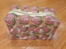 Bolsa de cosméticos transparente para mujer, accesorios de viaje para maquillaje, manicura, bolso con cremallera, impermeable, bolso de gran capacidad