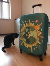 Cubierta protectora de equipaje gruesa, funda de equipaje de viaje elástica, antipolvo, accesorios de viaje, 18-32 pulgadas