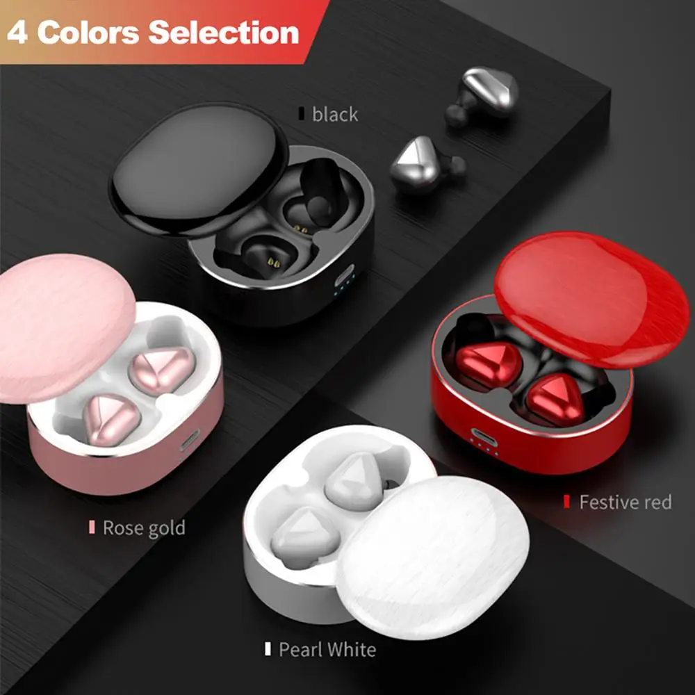 T50 Bluetooth Headset New Version 5.0 True Wireless Stereo Mini Portable Stereo Wireless Earbud with Microphone Hands-free
T50 Bluetooth Headset New Version 5.0 True Wireless Stereo Mini Portable Stereo Wireless Earbud with Microphone Hands-free