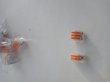 Cable-Connectors Splicing Spring Push-In-Terminal-Block Fast-Wire Mini Compact LED Universal