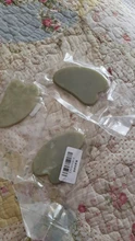 2 uds verde Gua Sha placa masajeador para cara de acupresión Natural Jade piedra Facial ojo raspado Guasha salud corporal masaje herramienta