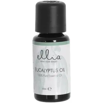 Ellia eucalyptus essential oil pure 100% - 15ml 
Ellia eucalyptus essential oil pure 100% - 15ml