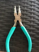Juegos de herramientas de joyería DIY con Alicates de punta redonda de acero al carbono y cable de cobre para joyería DIY, colores mezclados F80