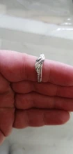 Anillo de compromiso con Circonia cúbica para mujer, sortija de compromiso, Plata de Ley 925, grabado personalizado, 2 nombres