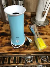 Hervidor de huevos eléctrico automático PTC Caldera de salchicha de huevo de desayuno de calentamiento rápido para sándwich de huevo, rollos de huevo, tortillas, huevos revueltos Rapid Egg Master con un solo tubo