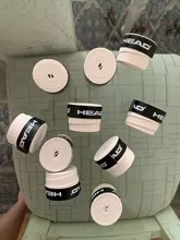 Cinta de sudar antideslizante para Tenis, accesorio Original con empuñadura seca para raqueta de Tenis, 10 Uds.