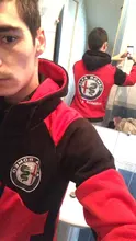 2020 Alfa Romeo chaqueta hombres chaqueta de cremallera Sudadera con capucha para primavera otoño buzos con capucha algodón forrados Harajuku hombre abrigo de ropa