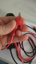 Alligator-Clip Multimeter Test-Cable Banana-Plug Crocodile Clip-Lab with Heavy-Duty 1M