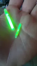 50 Uds flotador de Pesca 3mm-4,5mm Varita luminosa fluorescente luces de barra flotante de noche barra que brilla en la oscuridad