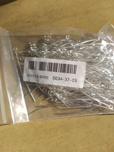 Lote de 100-200 Uds. De alfileres dorados y metálicos de rodio, accesorios para joyería, accesorios para manualidades DIY, 16, 20, 25, 30, 35, 40 y 45 mm