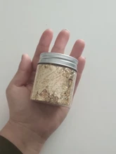 Molde artístico de resina epoxi para decoración, hoja de oro brillante de lujo, rellenos de lámina dorada, materiales dorados, joyas de decoración, herramienta de fabricación