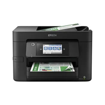 Multifunction Printer Epson WorkForce Pro WF-4820DWF 12 ppm WiFi Fax Black 
Multifunction Printer Epson WorkForce Pro WF-4820DWF 12 ppm WiFi Fax Black
