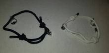 Pulsera de pareja con imán para hombre y mujer, 2 uds., personalidad creativa, amuleto, chica, joyería, regalo para enamorados