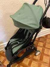 Conjunto de capó y cojín para cochecito de bebé, cubierta de sombrilla, colchón para asiento de alta gama, tela Original, para Babyzen Yoyo 6 +