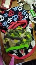 De lana caliente ropa de perro mascota lindo cráneo impreso Pet cachorro camisa para perros chaqueta Bulldog francés Jersey camuflaje perro ropa