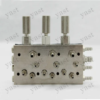 2pcs Dental 3 in 1 Valve Dental Device Air & Water Diaphragm Membrane Valve triblock valve
2pcs Dental 3 in 1 Valve Dental Device Air & Water Diaphragm Membrane Valve triblock valve