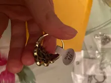 Kinel-joyería Bohemia para mujer, anillos de bronce antiguo para regalo, joyería Vintage, piedra de resina negra y roja, anillos étnicos turcos para mujer