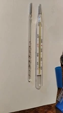 Dispositivo de medición de la temperatura corporal termómetro de vidrio mercurio para axila, producto para el cuidado de la salud en el hogar, pantalla de gran tamaño, 1 ud.
