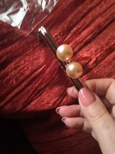 1 Uds súper encantador 10,5 CM encaje de plata del grano de la perla de la cabeza del marco del monedero del Metal beso cierre de la bolsa de bricolaje Accesorios