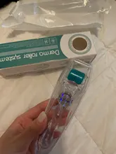 Rodillo de microagujas para el cuidado de la piel, rodillo de microdermoabrasión de titanio, 192