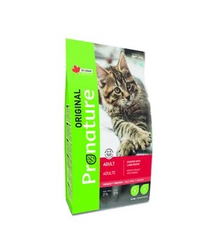 ProNature original feed D/cats 20 kg, chicken/lamb 1 pc
ProNature original feed D/cats 20 kg, chicken/lamb 1 pc