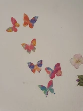 200 pétalos/rollo cinta washi pétalo floral creativo, adhesivos de cinta adhesiva s, lácteos DIY, diario, botella de scrapbooking