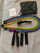 Bandas de resistencia para tirar de la cuerda, conjunto deportivo para hacer ejercicio, bandas elásticas de goma para entrenamiento en casa, gimnasio elástico de entrenamiento