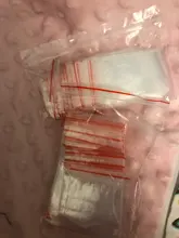 Plastic Bags Shoe-Bag Reclosable Zip-Lock Poly Small 100pcs/Pack Thickness-0.05mm