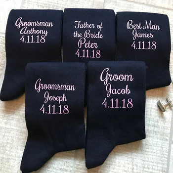 Personalised Anytext Groom,Best man,Groomsman,Father of the Groom,Page boy wedding socks, novelty socks, Custom witness gift
Personalised Anytext Groom,Best man,Groomsman,Father of the Groom,Page boy wedding socks, novelty socks, Custom witness gift