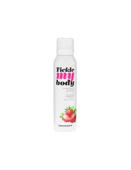 Espuma de Masaje Tickle my Body Aroma a Fresas