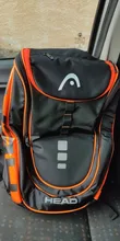 Mochila De Tenis multifunción, bolsa de Tenis para la cabeza, raquetas de Tenis 2-3, paquete de bádminton, mochila para Raqueta de Tenis, PU