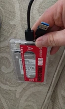 SSD Case Disk Enclosure Hard-Drive ORICO External Hdd SATA Transparent Mobile Usb-3.0