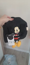 Nueva Disney Mickey Mouse dibujos animados chica bolso de los niños bolsa de almacenamiento de las niñas de dibujos animados Mickey Minnie Mouse bolso bolsos de hombro