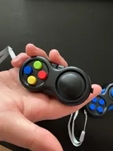 ZK60-juguete antiestrés para niños y adultos, almohadilla antiestrés para aliviar el estrés, mano divertida, interactiva, regalo de Navidad, Oficina