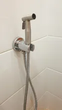 Spray-Gun Shower-Head Toilet-Hand-Held-Booster Stainless-Steel Water-Saving