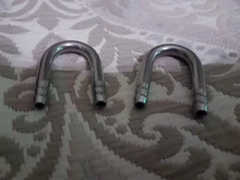 Tubo de acuario con forma de U, conector aireador de oxígeno CO2 de acero inoxidable B85C