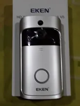 Timbre inalámbrico V5 para el hogar, cámara de vídeo V7, 1080P, HD, WiFi, seguridad del hogar, teléfono inteligente, alarma de monitoreo remoto para puerta