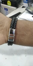 Pulsera de cuero Retro Para hombre y mujer, pulseras trenzadas Vintage en marrón y negro, regalo de fiesta, joyería, brazaletes de cierre magnético 2020