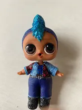 L O L ¡Sorpresa! Juego de muñeca brillante con ropa y zapatos para niño, juguete Punk, edición limitada