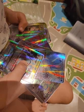 TAKARA TOMY-Juego de cartas coleccionables Pokemon GX versión francesa, cartas brillantes