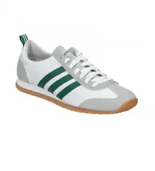 ADIDAS VS-Jog men's sneakers. White Color with 3 bands in green lace closure and comfortable Adidas template
ADIDAS VS-Jog men's sneakers. White Color with 3 bands in green lace closure and comfortable Adidas template