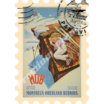 Switzerland souvenir magnet vintage tourist poster 
Switzerland souvenir magnet vintage tourist poster